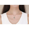 Silver Jewelry Summer Collection Genuine Coconut Tree Women Pendant Necklaces